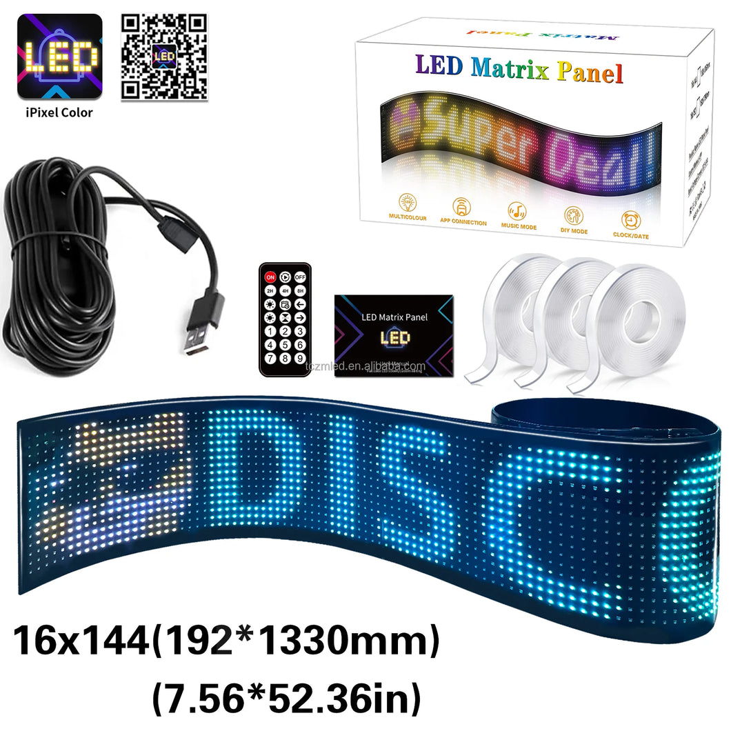 Pantalla Suave LED 16*144 19*133cm