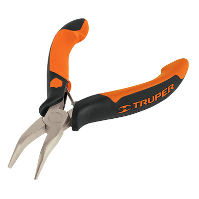 PINZA MINIATURA PUNTA CURVA MINI TRUPER